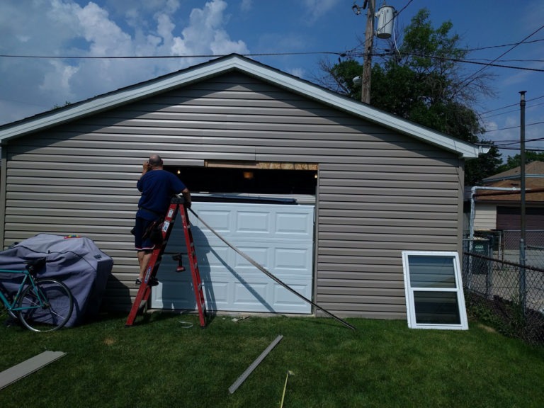 garage door panel replacement