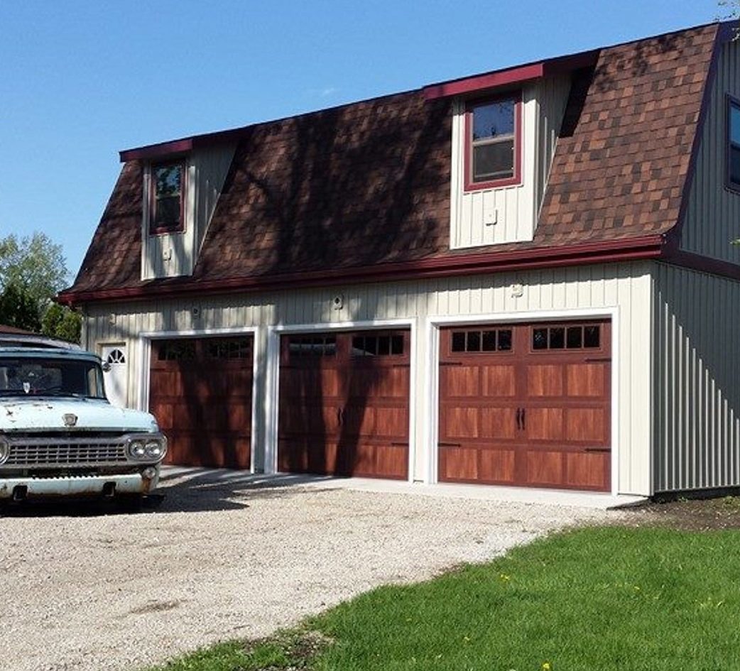 wood garage doors
