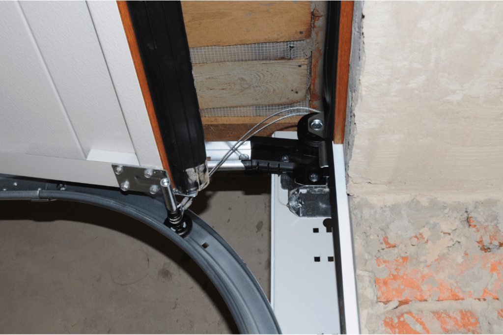 Garage door opener wall button not working intermittently in Hoffman Estates IL: a garage door opener motor and mechanical